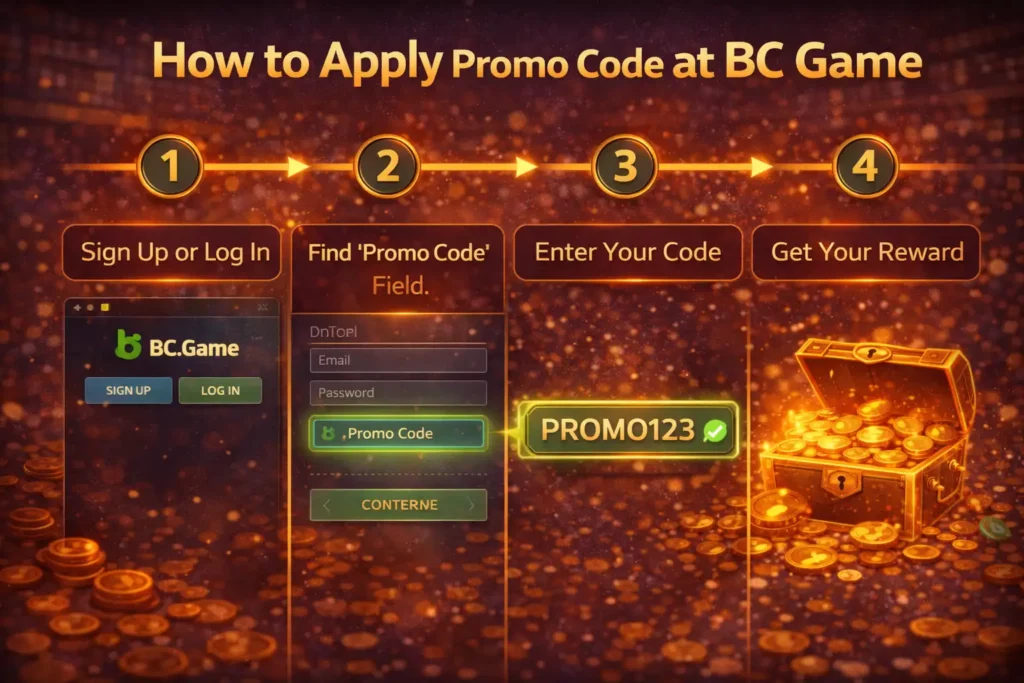 How to Apply Promo Code at BC Game